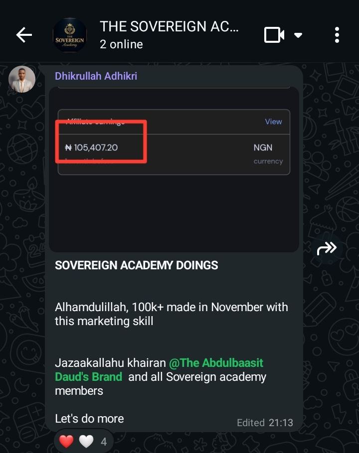 Client or student testimonial 4